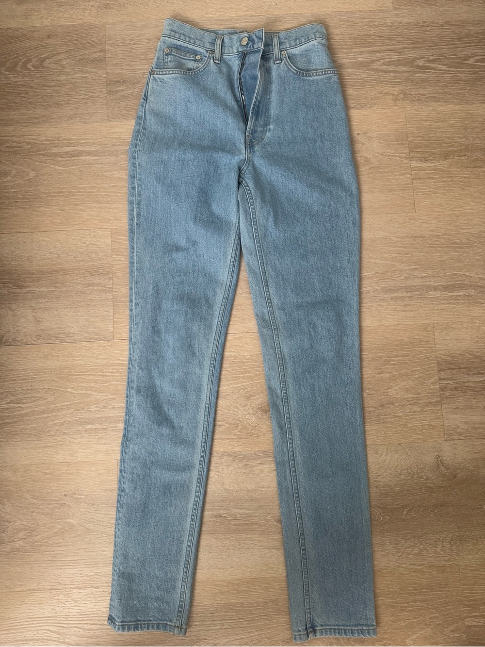 Helmut Lang High rise Light Blue Skinny Jeans
